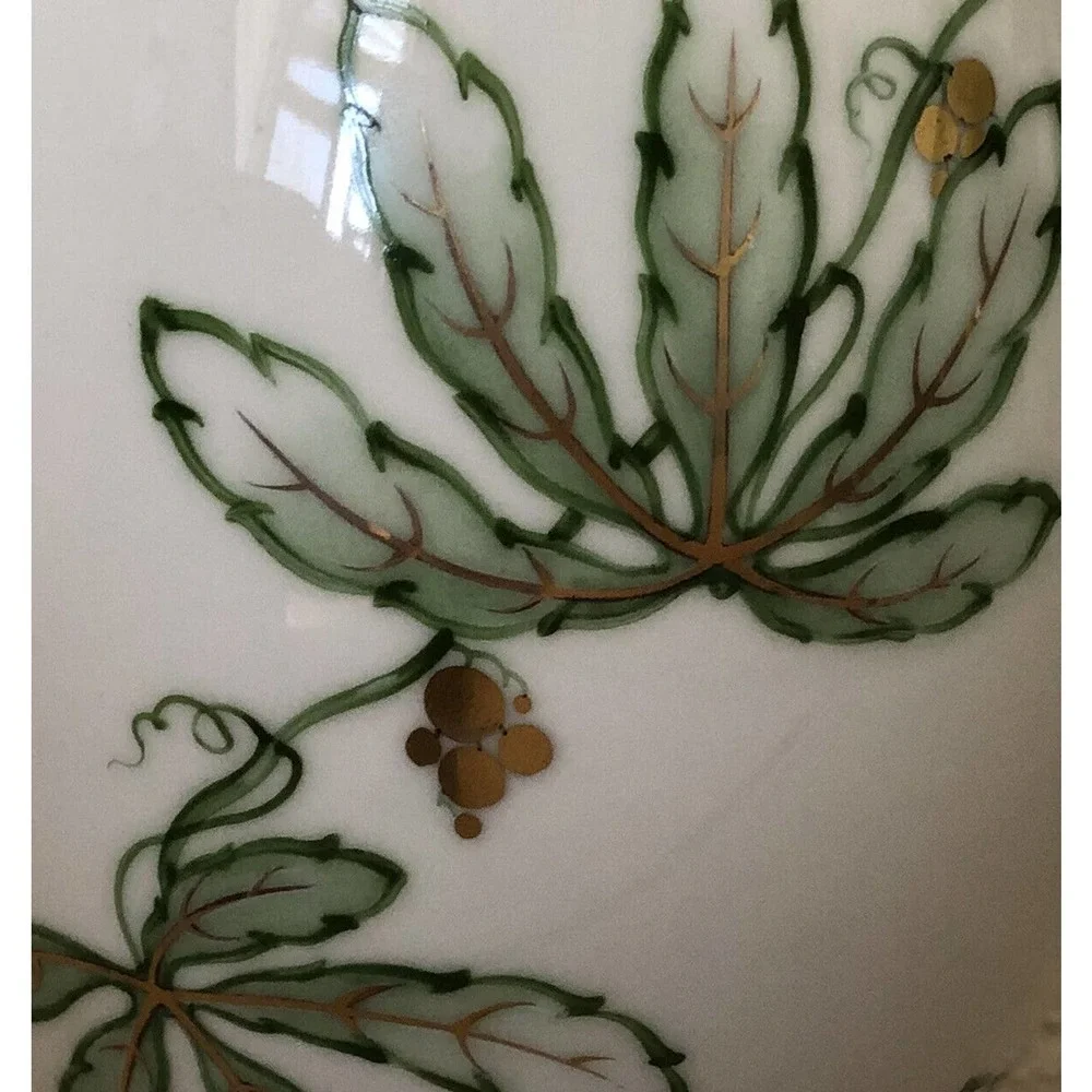 Heinrich & Co Hand Painted Vase 1920s Selb Bavaria Artist Signed A Dassler 12.5”
